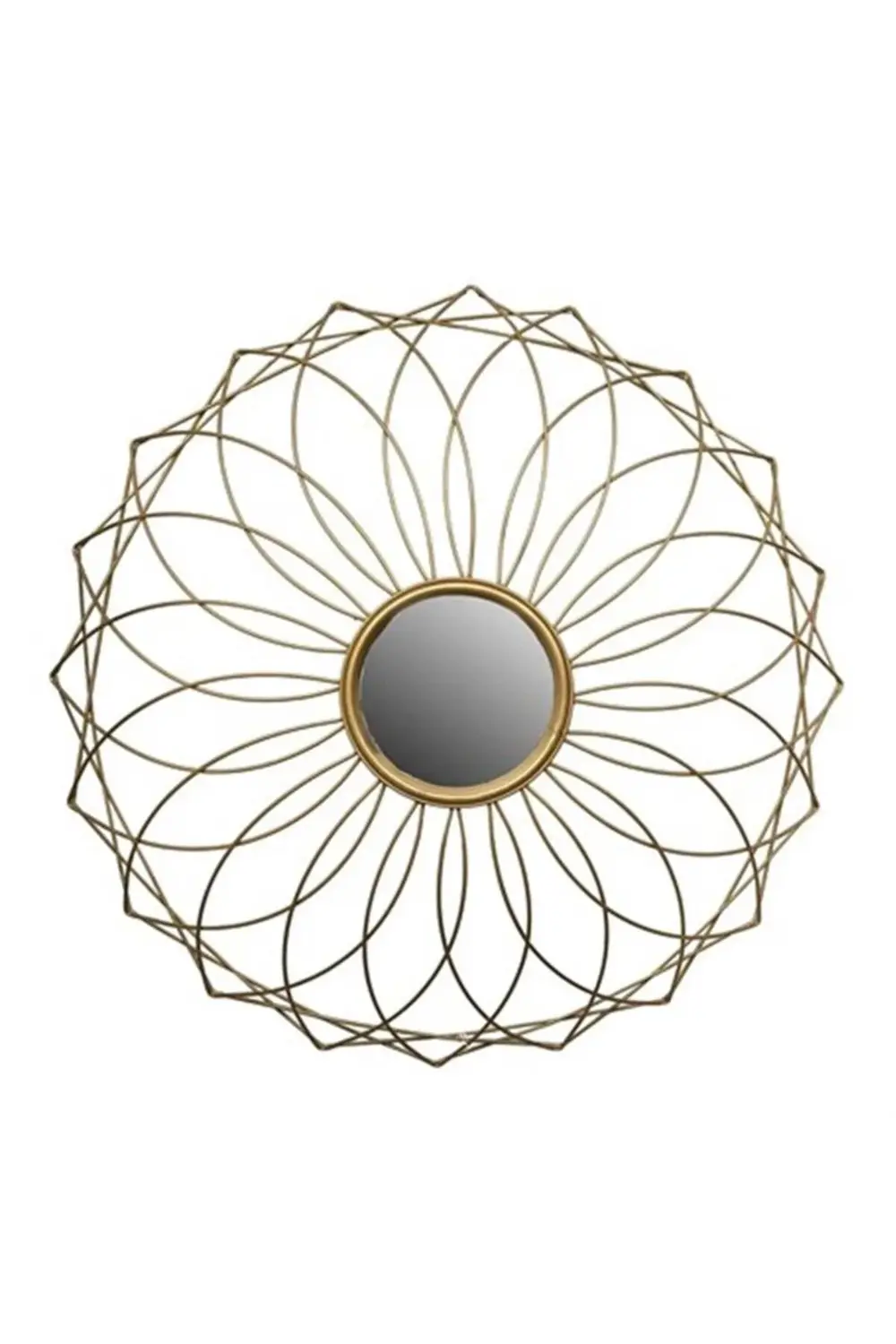 Sofya Gold Duvar Aynası 77 Cm Ak.ga0040