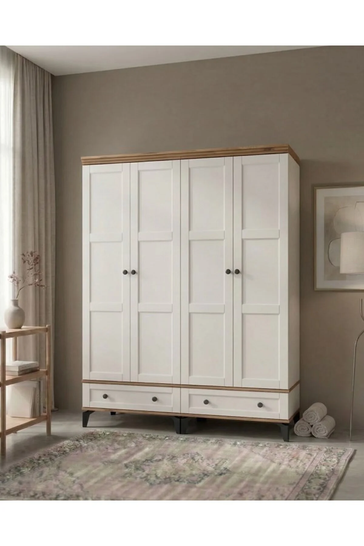 SOFYA MDF 4 KAPILI DOLAP Fiyatı, Yorumları ve Özellikleri