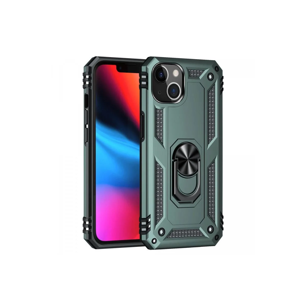 Sofya Yüzüklü Silikon Kılıf - iPhone 14 Plus ile Uyumlu Yeşil Renk Fiyatı, Yorumları ve Özellikleri
