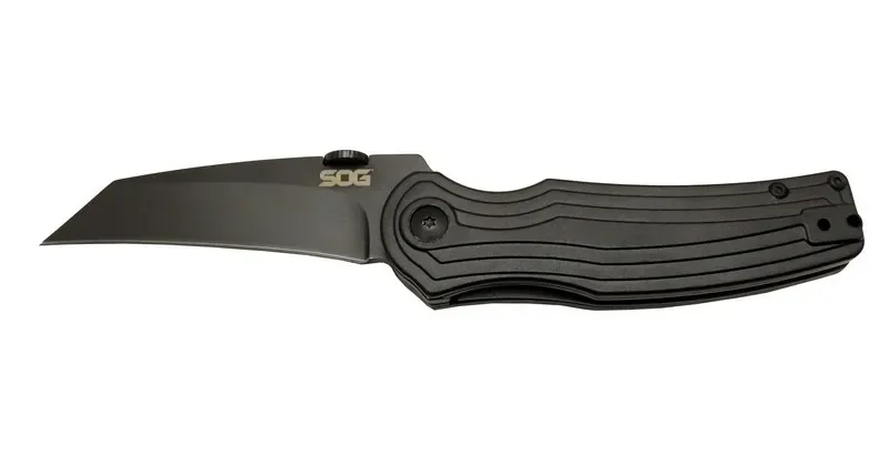 Sog Pinkerton 0689 Bk Siyah Kamp Çakı 18cm - Yarı Otomatik, Kemer