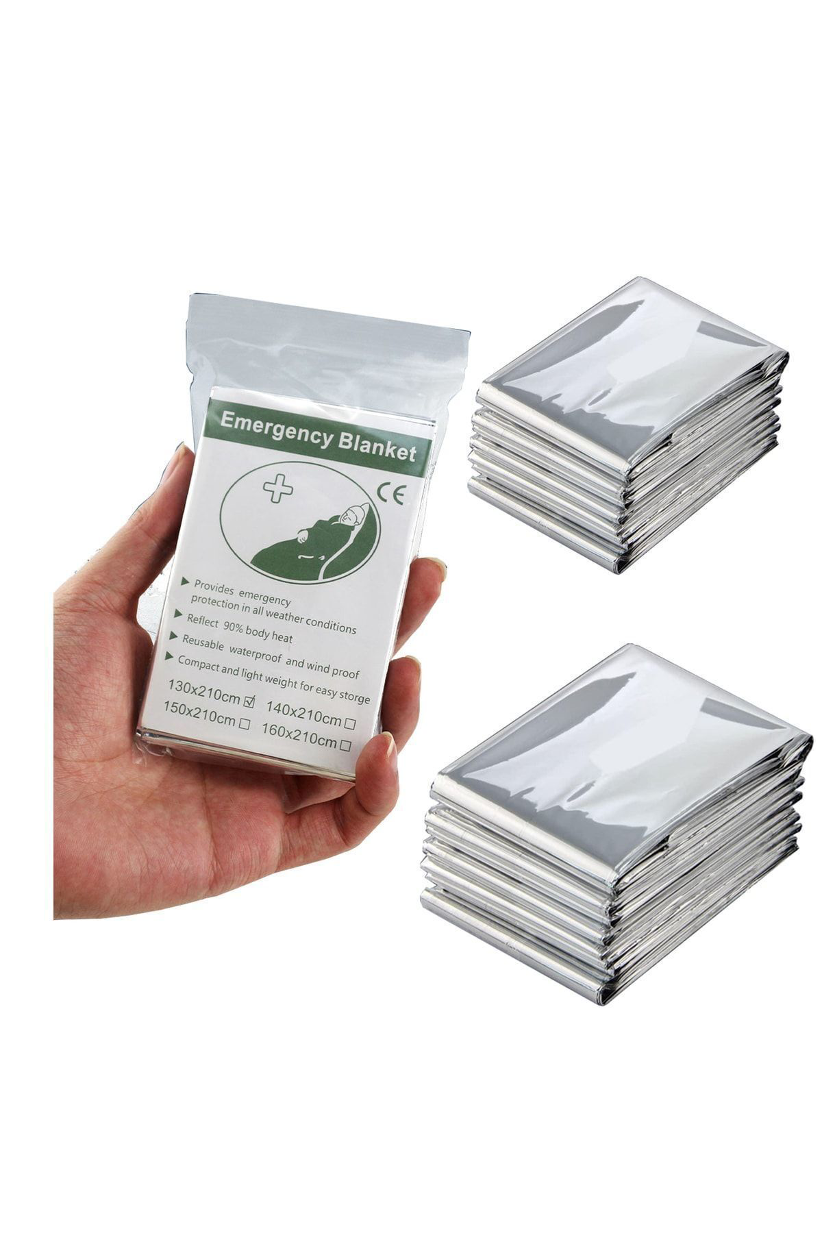 Soğuk Önleyici Termal Battaniye 3 Adet 150x200 Cm