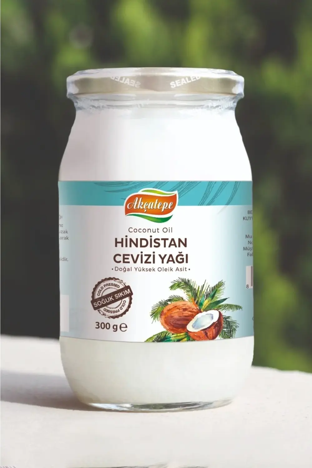 Soğuk Sıkım Katı Hindistan Cevizi Yağı Ve Yıpranmış Kuru Saçlar I