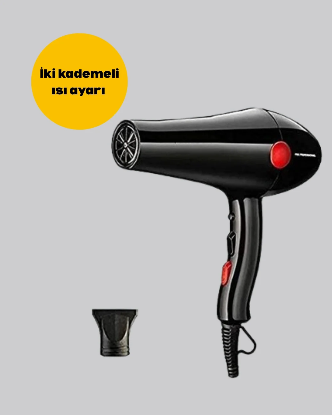 Soğuk Üfleme Özellikli 2200W Profesyonel Fön Makinesi Fiyatı, Yorumları ve Özellikleri