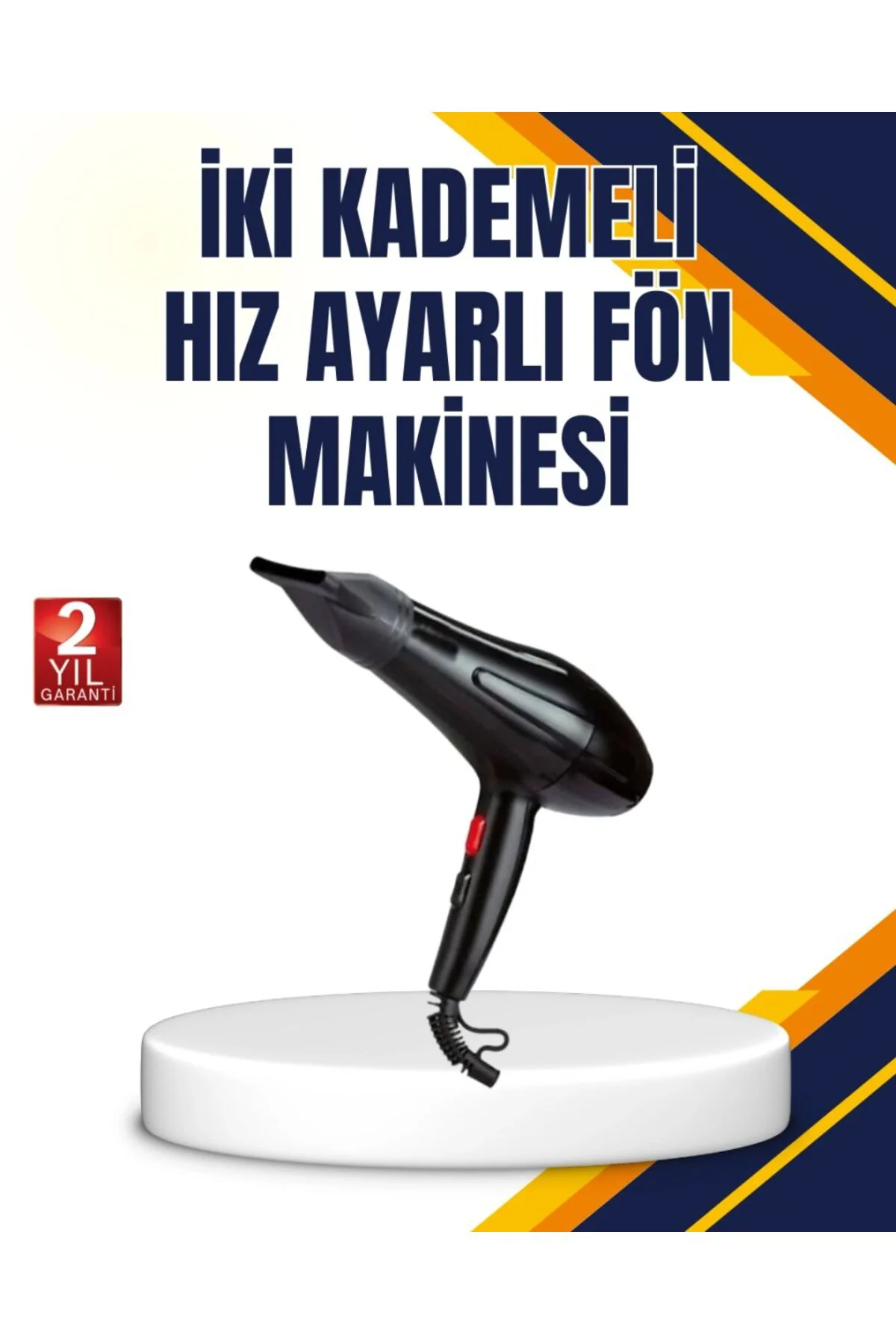 Soğuk Üfleme Özellikli 2200w Profesyonel Fön Makinesi
