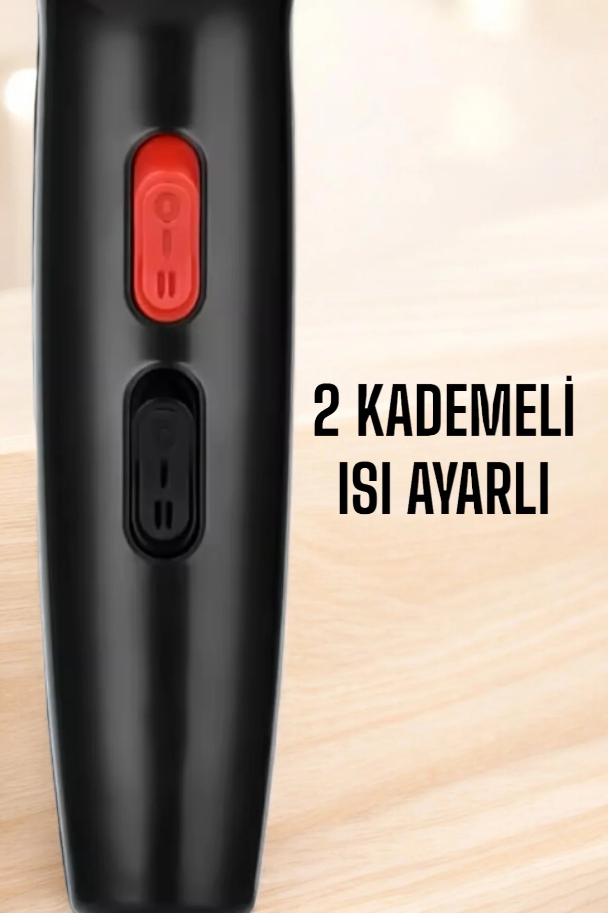 Soğuk ve Sıcak Üfleme Özellikli AC Motorlu Saç Kurutma Makinesi