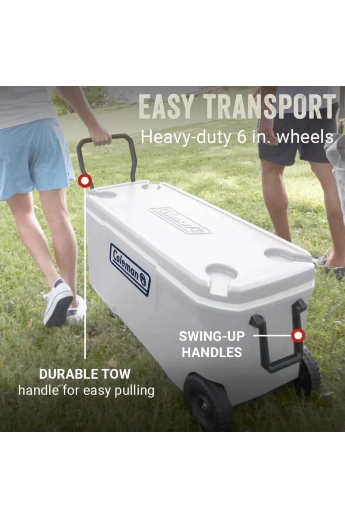 Soğutucu Buzluk - - Xtreme Wheeled 100 QT Tekerlekli - 94.6 lt - 