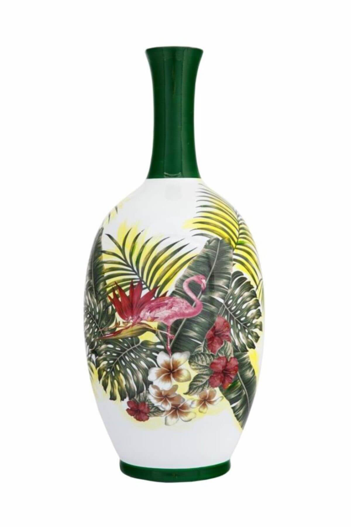 Vitale Soil Flamingo Seramik Vazo Büyük Boy