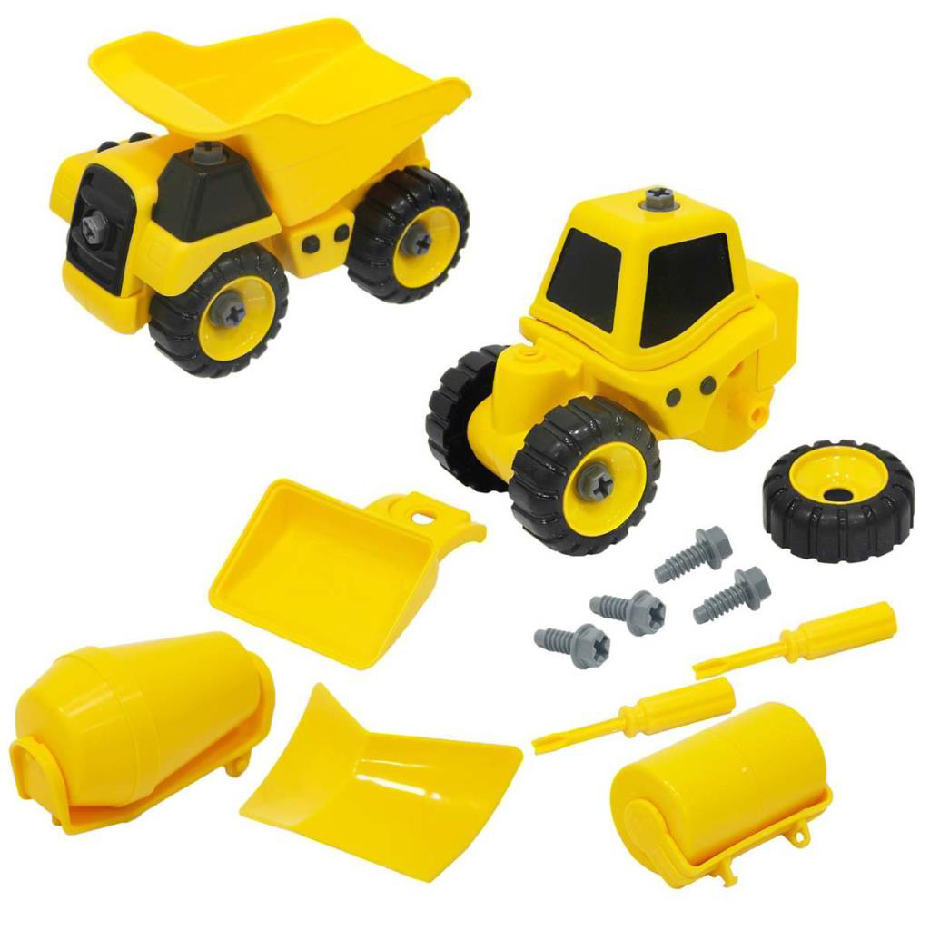 Sök Tak Dozer ve İnşaat Seti 22 Parça Sök Tak Dozer ve İnşaat Seti 22 Parça
