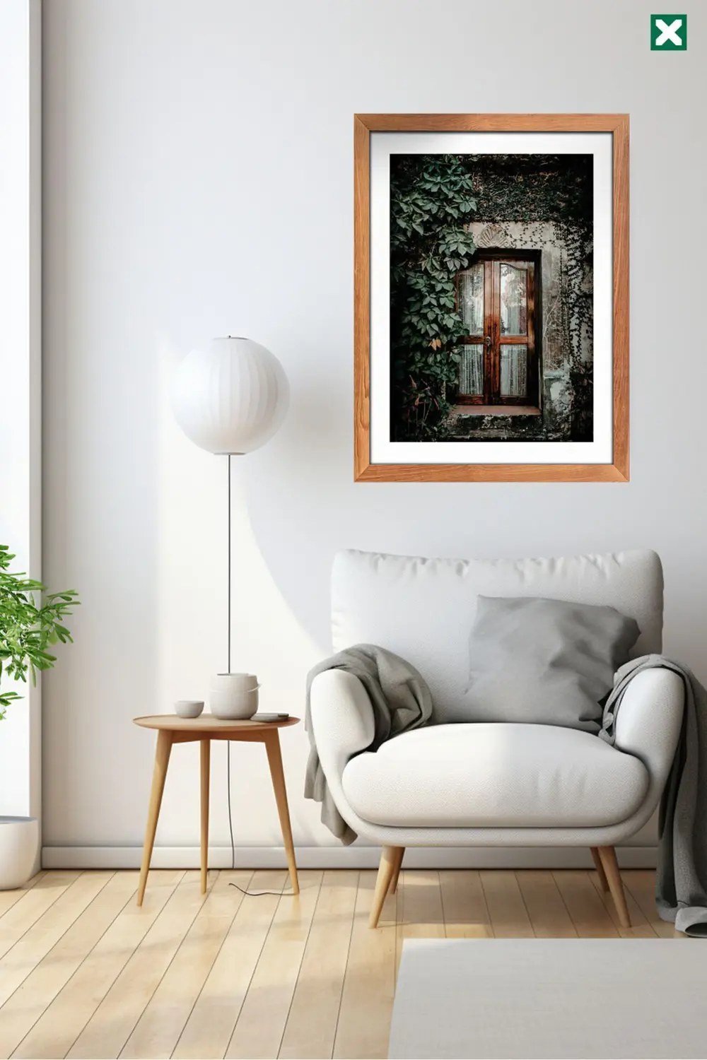Sokak Arası Eyfel Kulesi 3'lü Set , Çerçeve Görünümlü Modern Mdf 