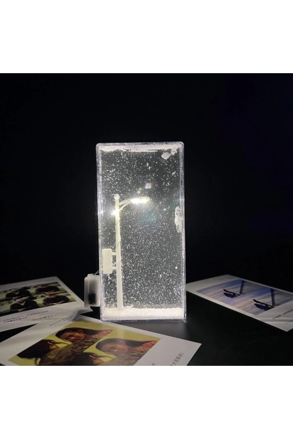 Sokak Lambalı Kar Küresi