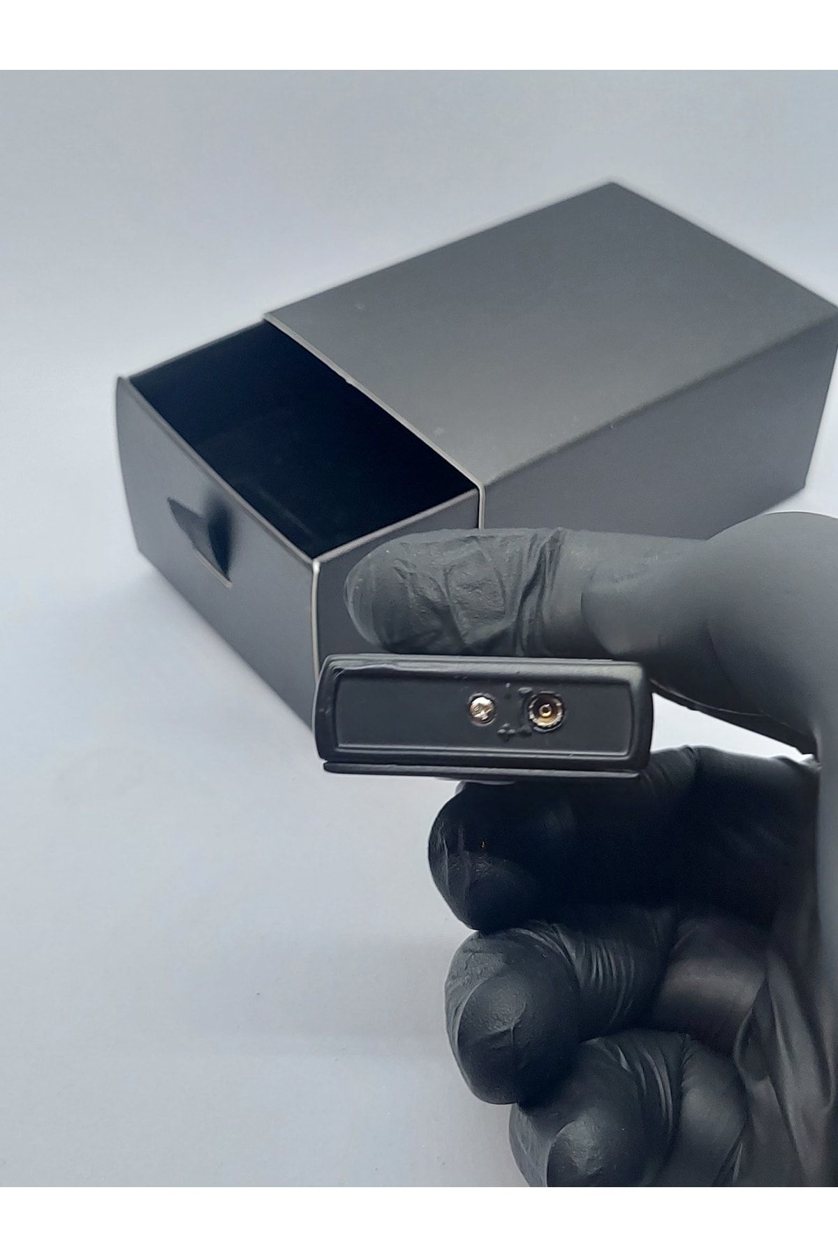 Pnp Sol Anahtarı Desenli Metal Rüzgar Çakmağı Müzik Desenli Çakmak Mü