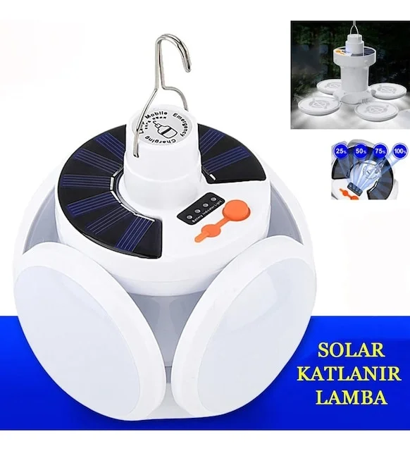 Solar 5 Kanatlı Kamp Lambası Bx40 Fiyatı, Yorumları ve Özellikleri