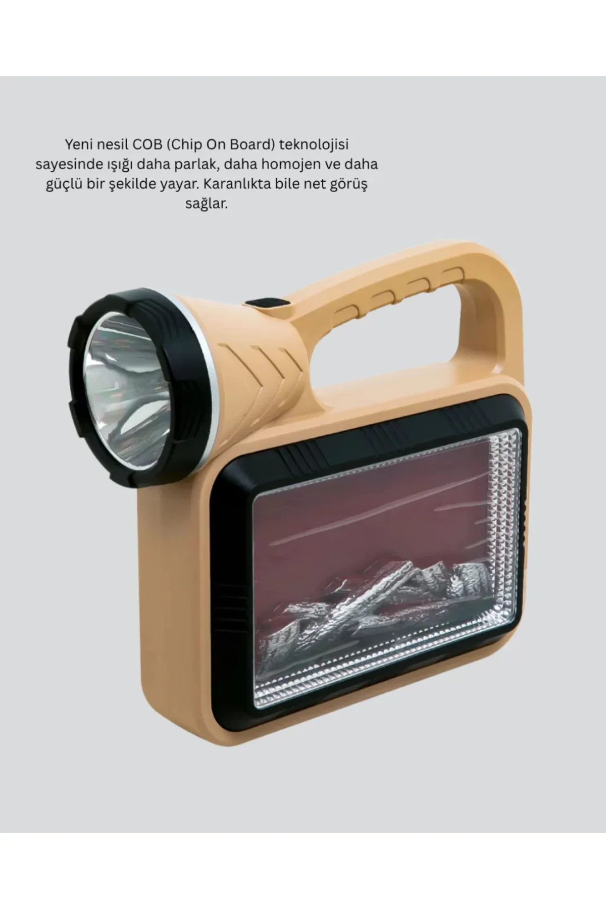 Solar Alev Lambası – Kamp, Bahçe ve Dış Mekan İçin