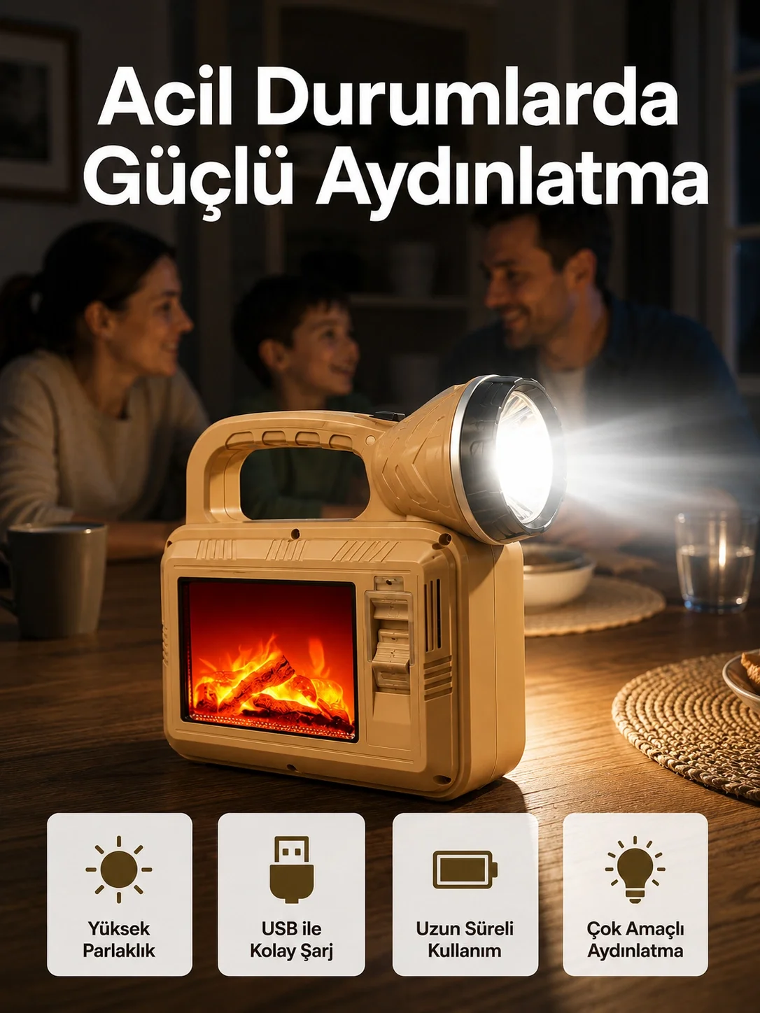 Solar Alev Lambası – Kamp, Bahçe ve Dış Mekan İçin Fiyatı, Yorumları ve Özellikleri