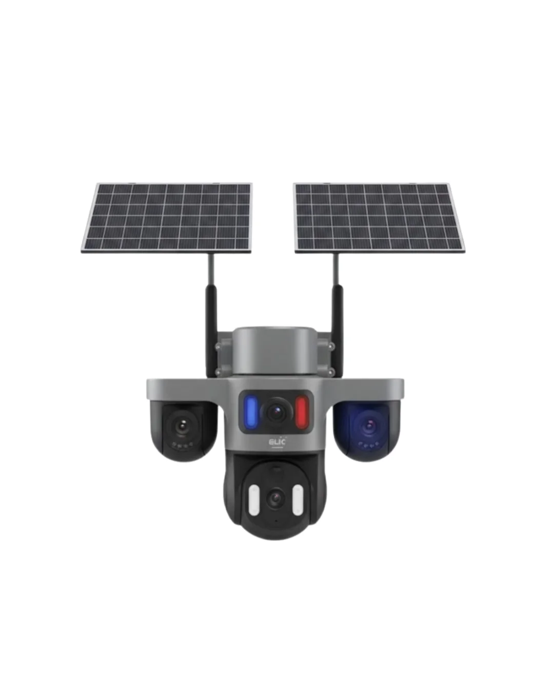 Solar Enerjili 4G IP Kamera Kablosuz Dış Mekan Güvenlik ve Uzakta