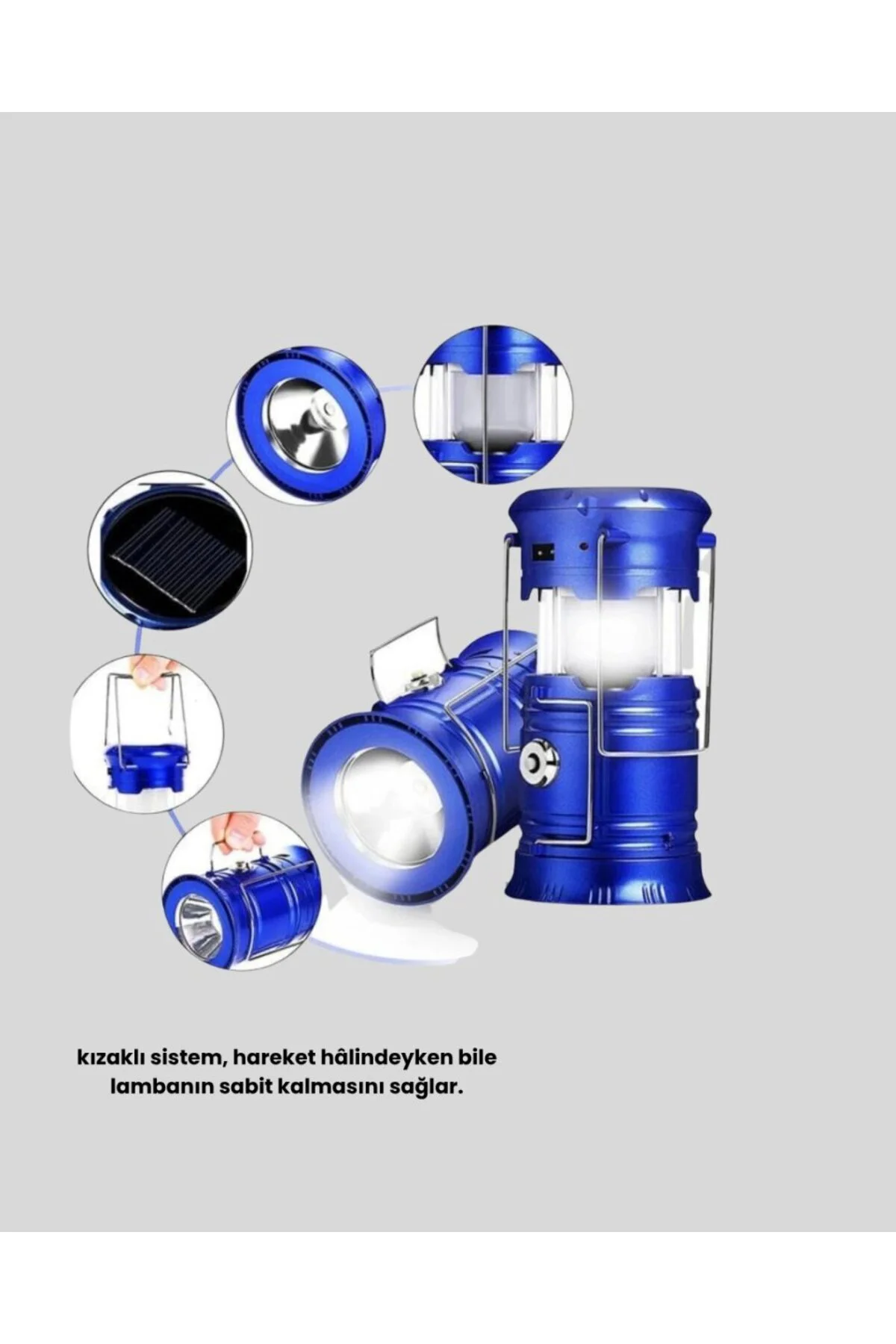 Solar Enerjili Alev Lambası – El Feneri ve Dekoratif Işık