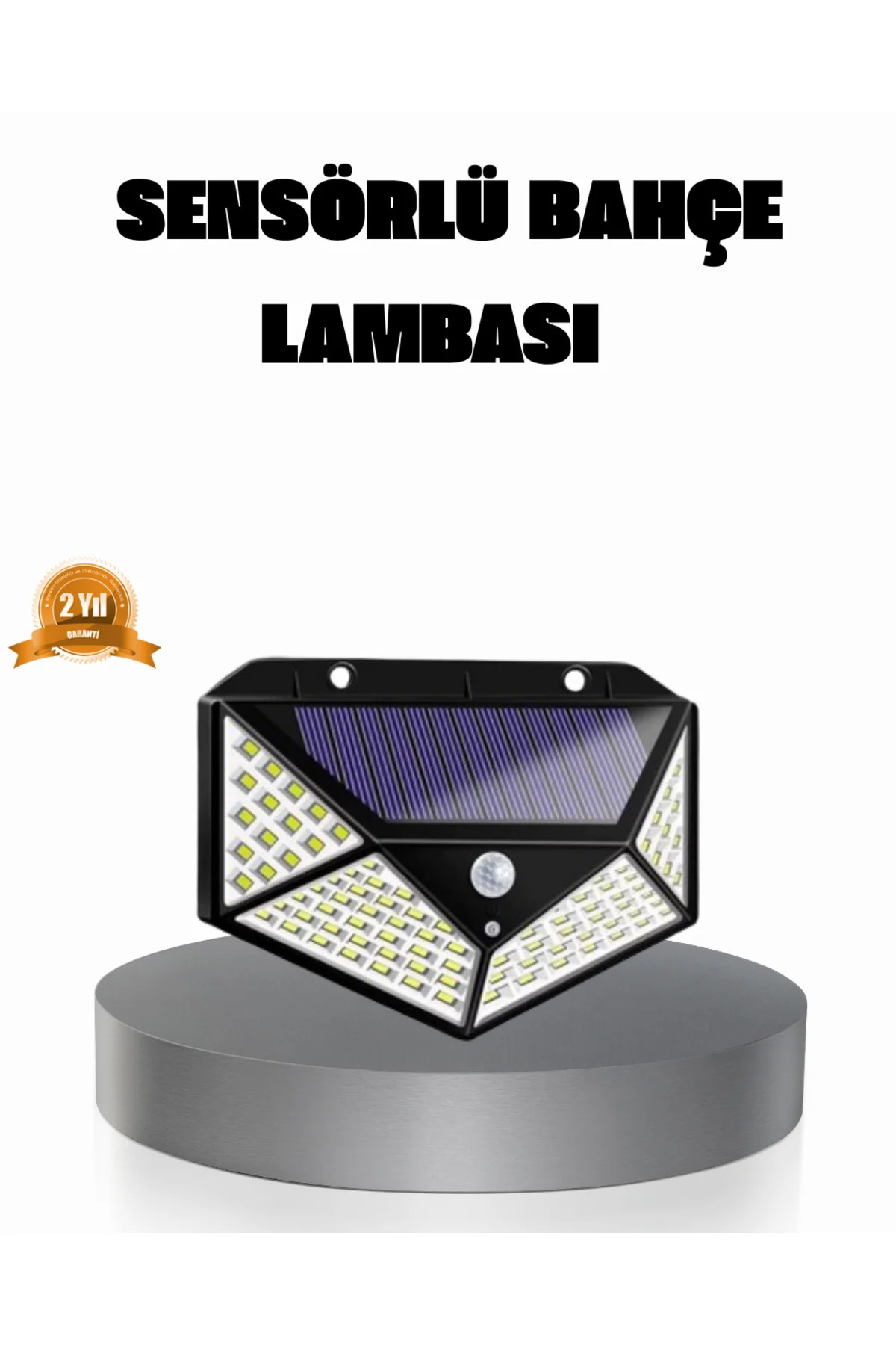 Solar Güçlü 100 LED Bahçe Lambası – Enerji Tasarruflu, Suya Dayan