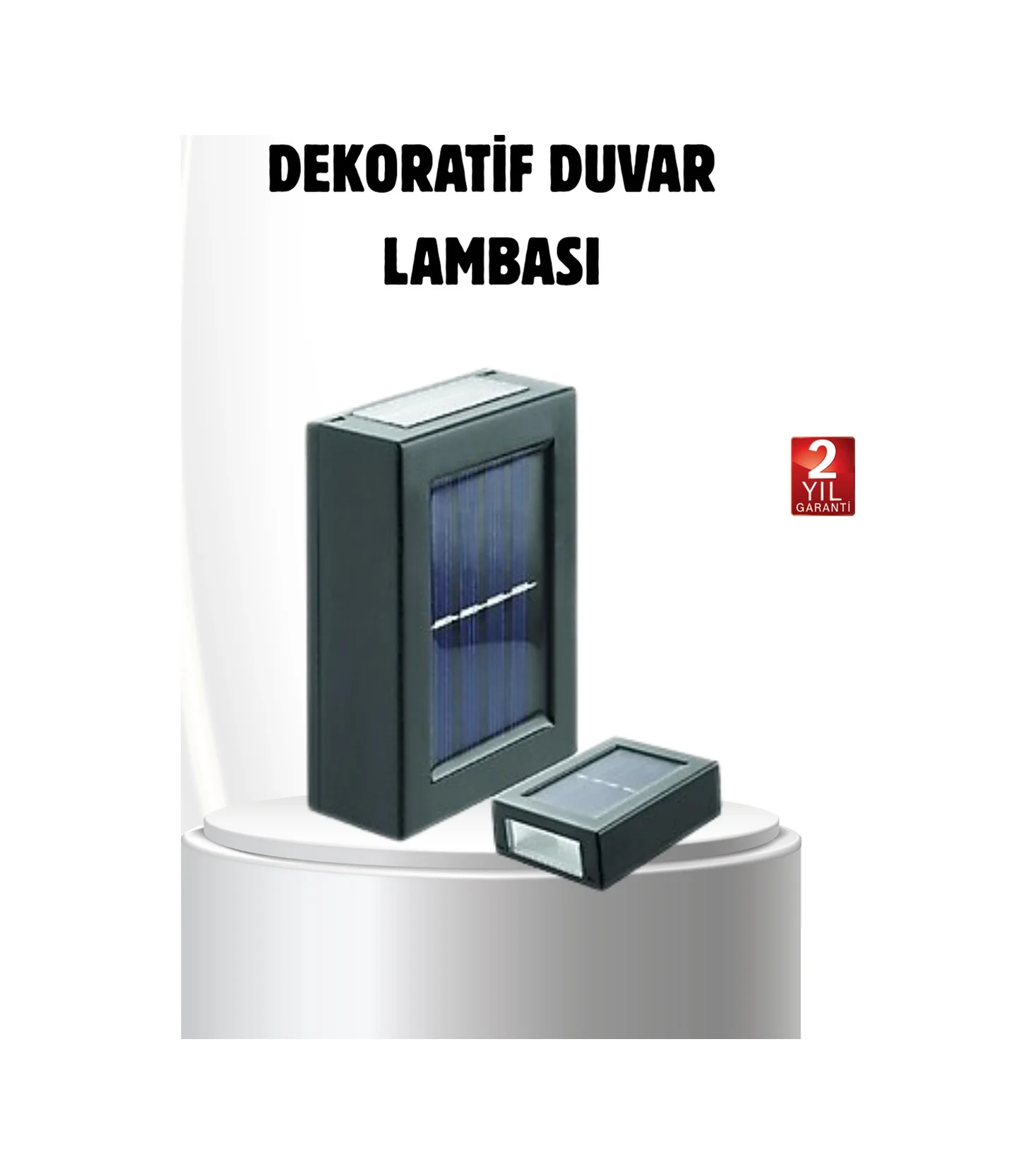 Solar Güçlü 6 Led Dış Mekan Lambası Otomatik Aç/kapa Işık Sensörl