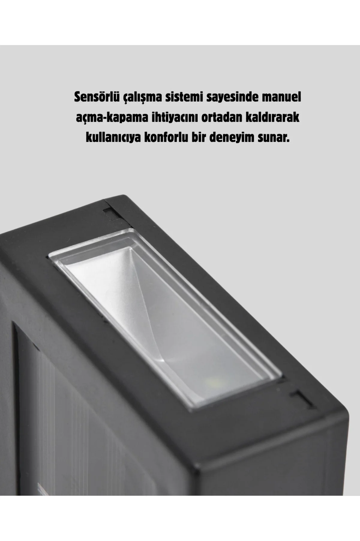 Solar Güçlü 6 LED Dış Mekan Lambası – Otomatik Aç/Kapa Işık Sensö