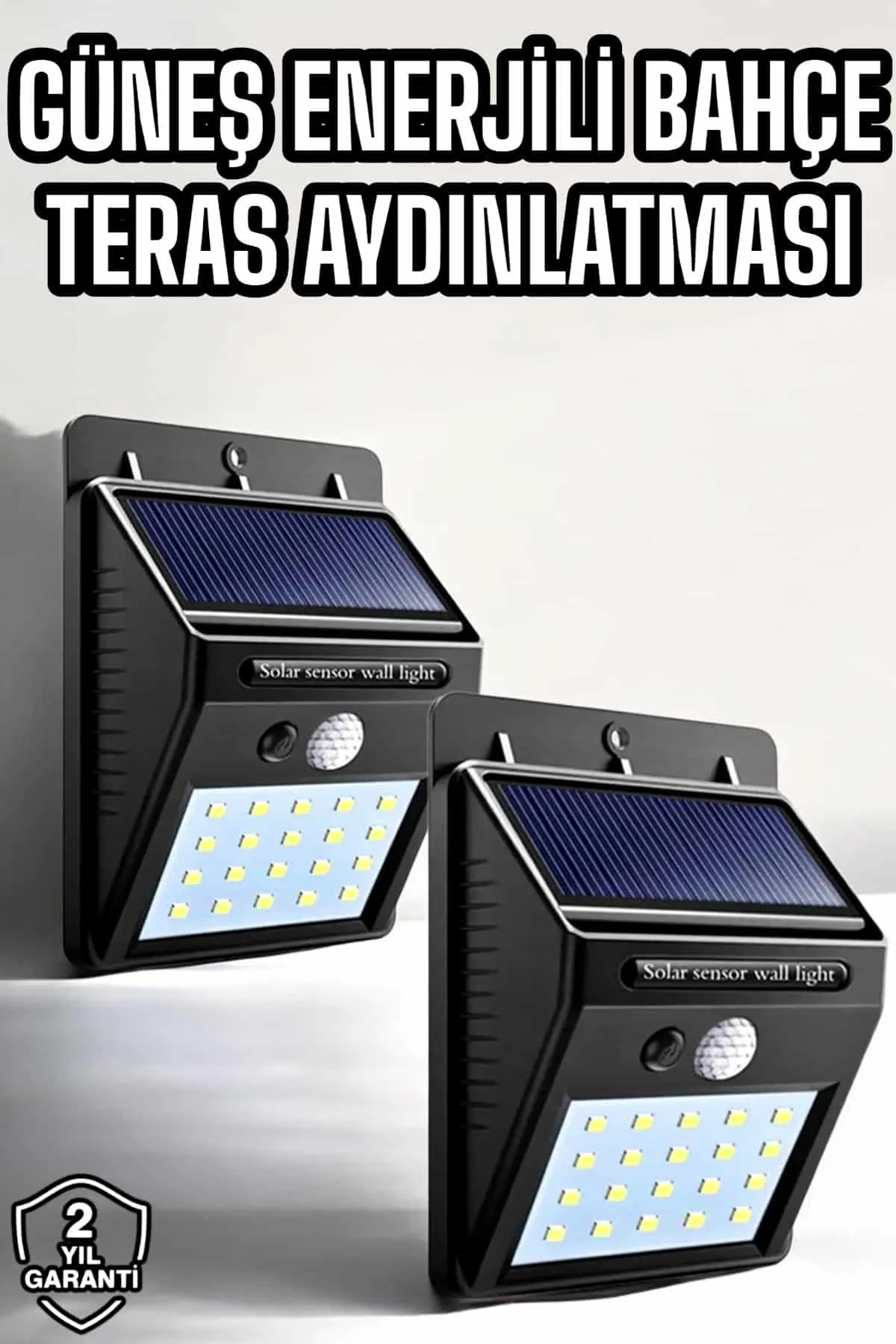 Solar Güneş Enerji Panelli Sensörlü Lamba Enerji Tasarruflu Fiyatı, Yorumları ve Özellikleri