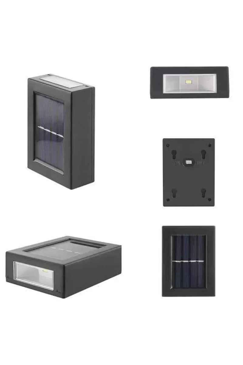 Solar Güneş Enerjili Bahçe Aydınlatması - Dayanıklı LED Işıklı Lamba