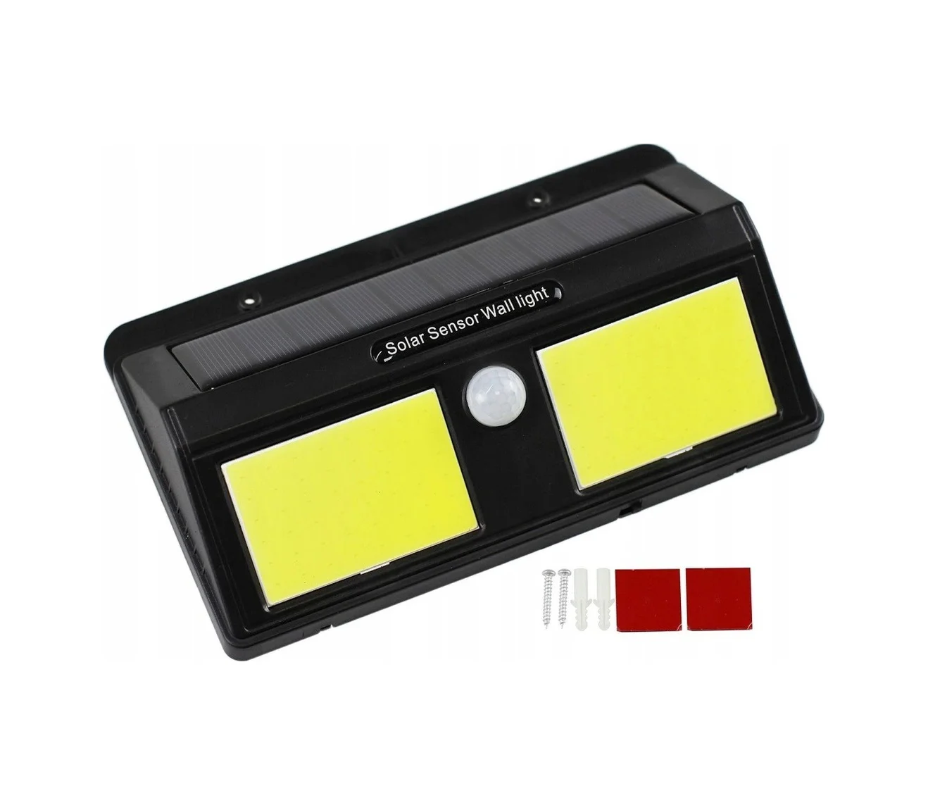 Solar Güneş Enerjili Sensörlü 96 Cob Led Aplik Duvar Tipi Led Lam Solar Güneş Enerjili Sensörlü 96 Cob Led Aplik Duvar Tipi Led Lam