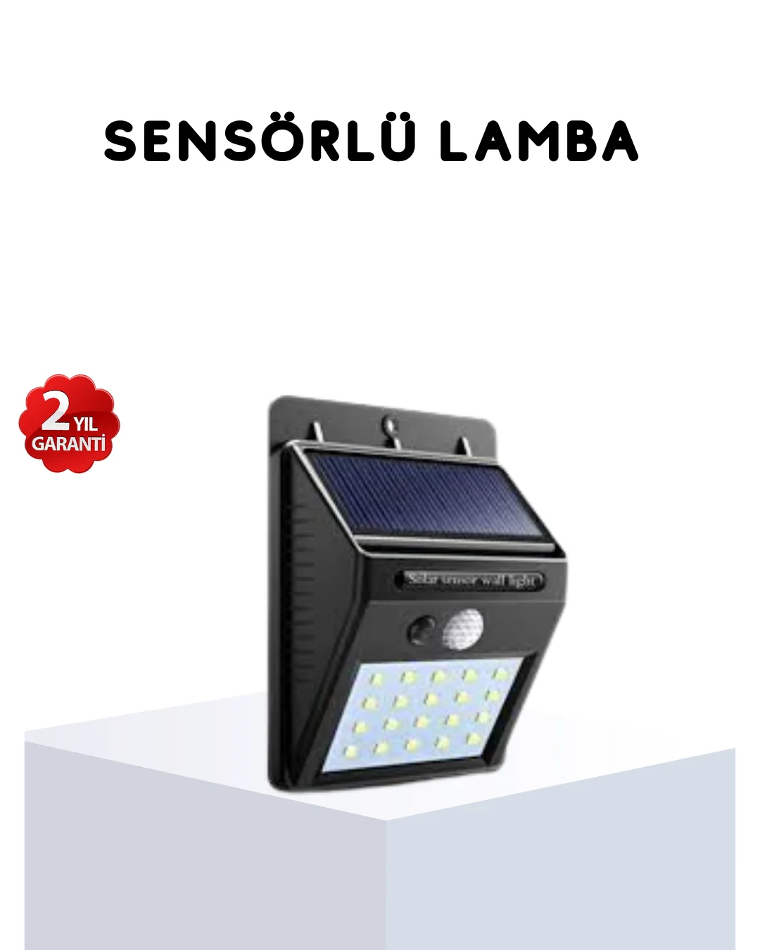 Solar Güneş Enerjili Hareket Sensörlü 4 Taraflı Bahçe Lambası – IP65 Su Geçirmez, 100 LED Solar Güneş Enerjili Hareket Sensörlü 4 Taraflı Bahçe Lambası – IP65 Su Geçirmez, 100 LED
