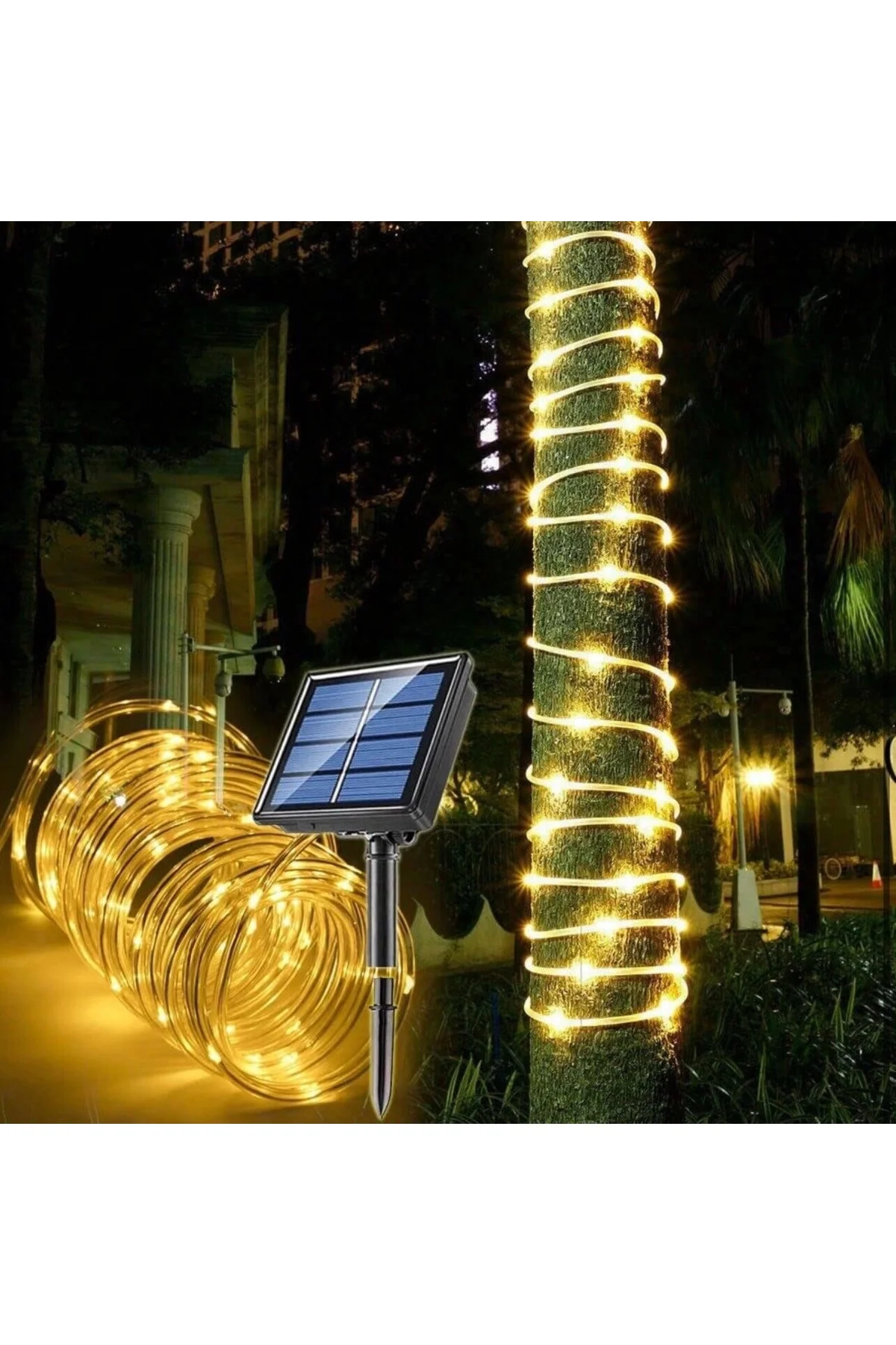 Solar Güneş Enerjili Hortum Kaplamalı Gün Işığı Led - Lisinya Solar Güneş Enerjili Hortum Kaplamalı Gün Işığı Led - Lisinya