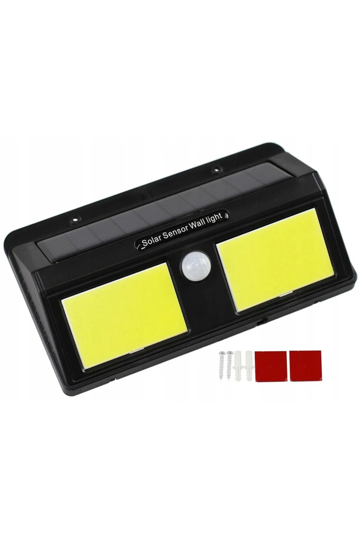 Solar Güneş Enerjili Sensörlü 96 Cob Led Aplik Duvar Tipi Led Lam