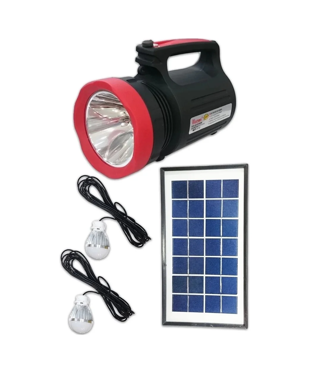 Solar Güneş Enerjili Fener Işıldak Led Ampül Wt-315 Diğer