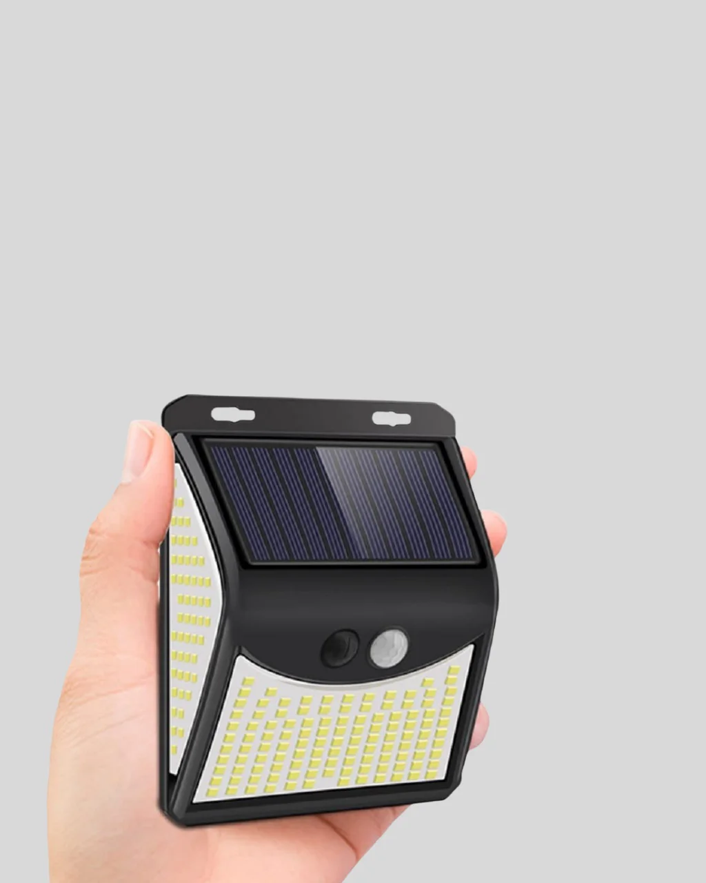 Solar Güneş Enerjili Hareket Sensörlü 4 Taraflı Bahçe Lambası Ip65 Su Geçirmez, 100 Led - Lisinya
