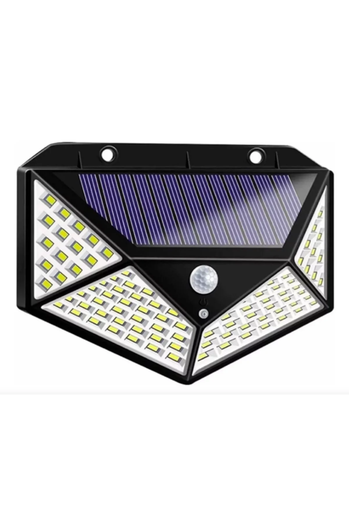 Solar Hareket Sensörlü Duvar Lambası 100 Led