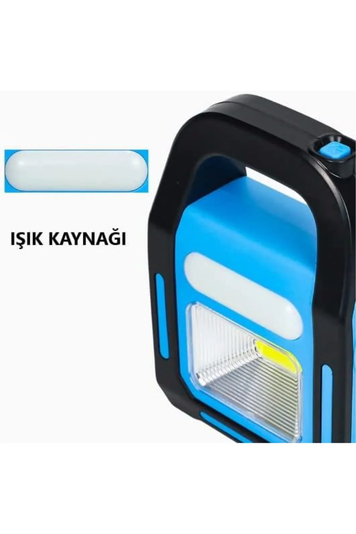 Solar Işıldak Fener | Güneş Enerjili ve USB Şarjlı Kamp Lambası |