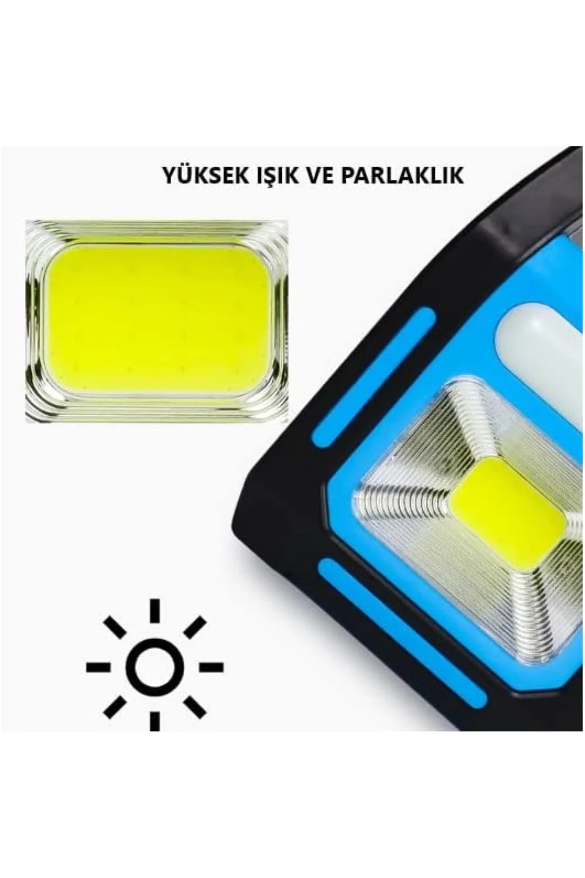 Solar Işıldak Fener | Güneş Enerjili ve USB Şarjlı Kamp Lambası |