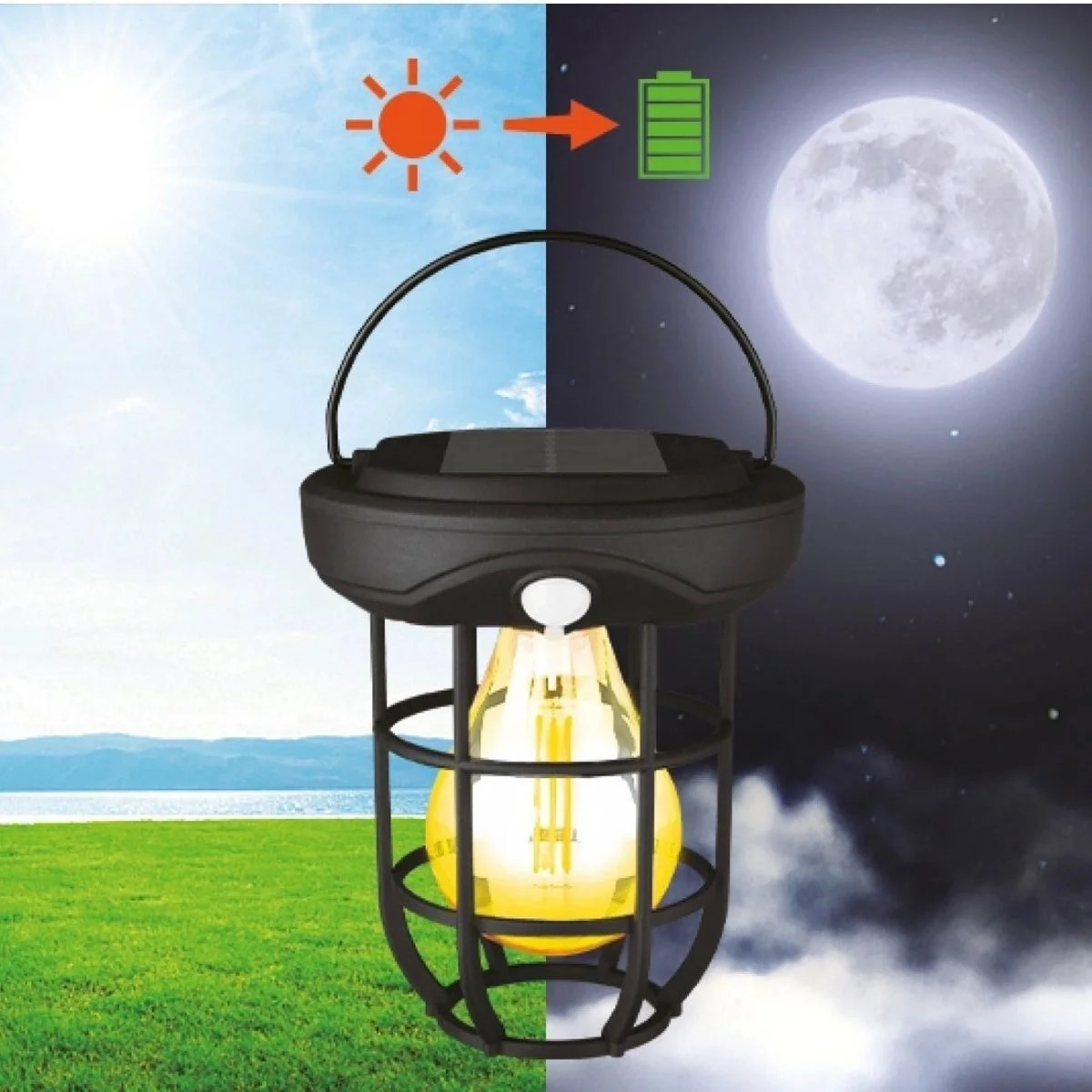 Solar Kamp Feneri – Güneş Enerjili, Otomatik Şarj ve Gece Işığı, Taşınabilir ve Asılabilir LED Dış Mekan Lamba Fiyatı, Yorumları ve Özellikleri