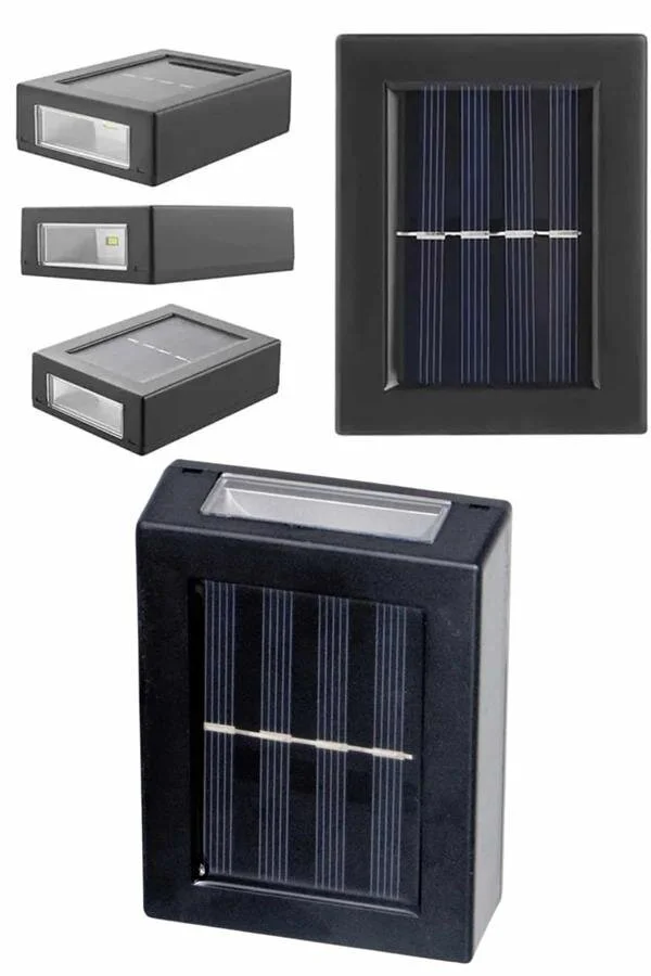 Solar Lamba Dekoratif Aplik - Su Geçirmez LED Bahçe ve Teras Aydınlatması