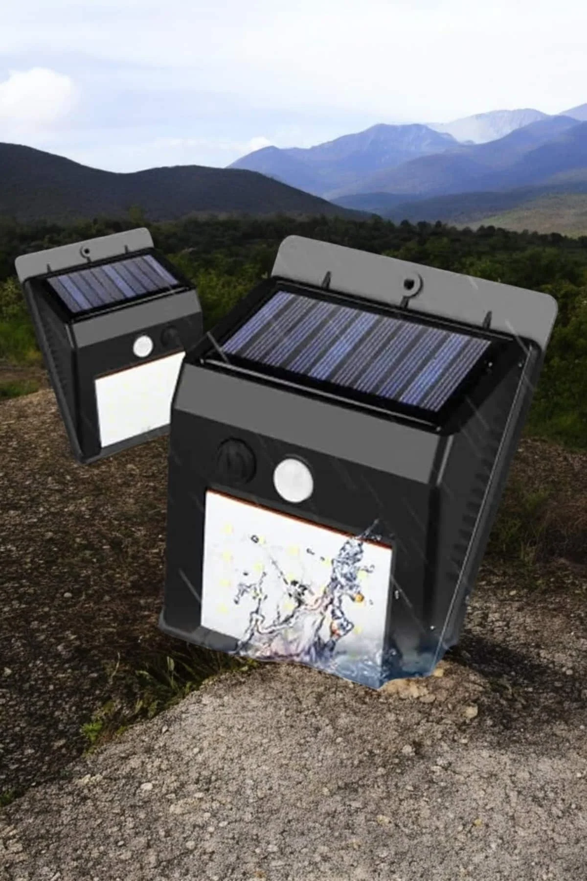 Solar Lamba Giriş, Bahçe Yol Avlu Hareket Sensörlü Led Solar Lamba Giriş, Bahçe Yol Avlu Hareket Sensörlü Led