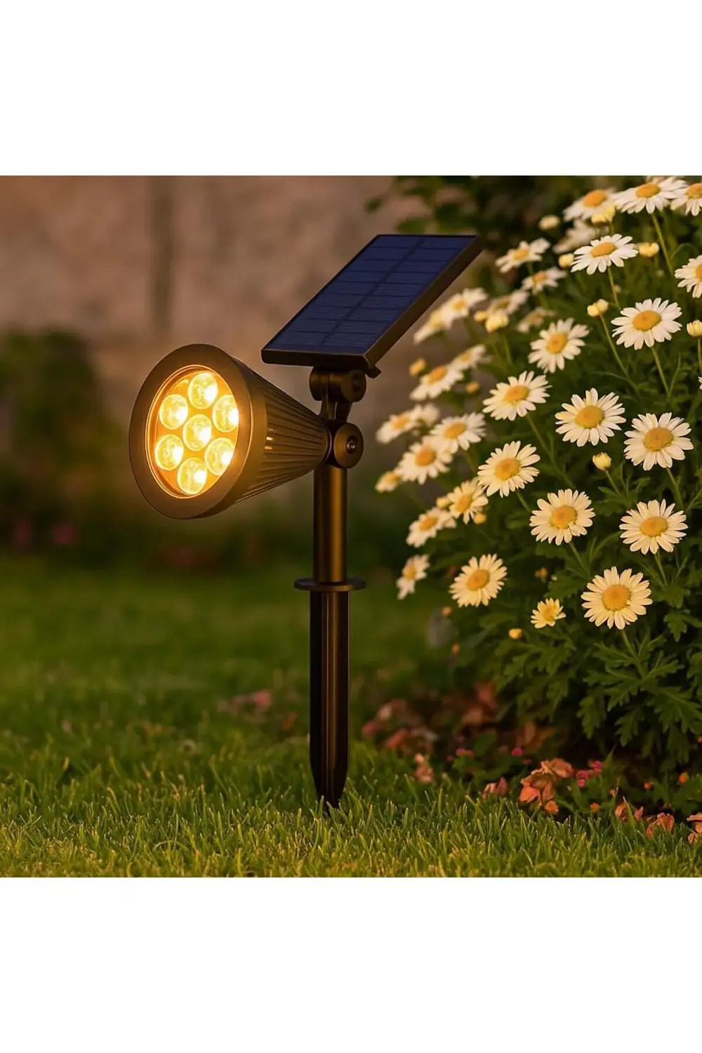 Solar LED Bahçe Işık – Güneş Enerjili Kazıklı & Duvar Montajlı Çi