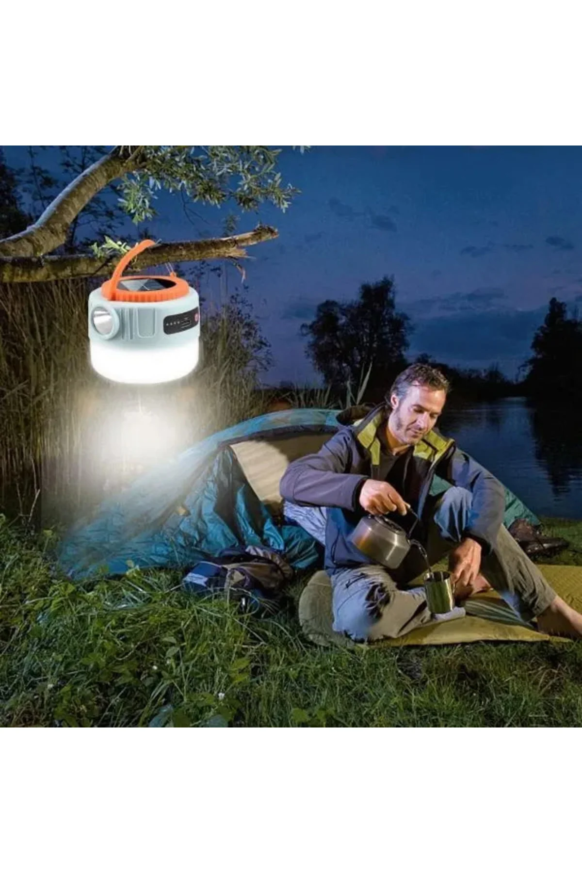 Solar Led Kamp Lambası