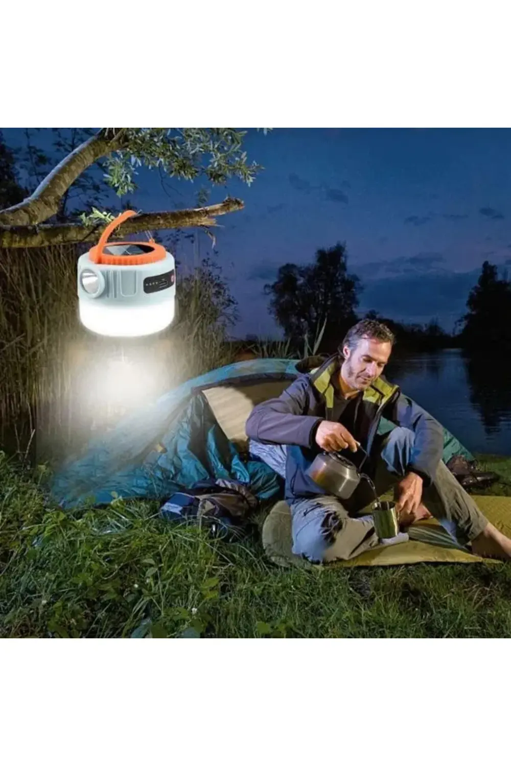 Solar Led Kamp Lambası