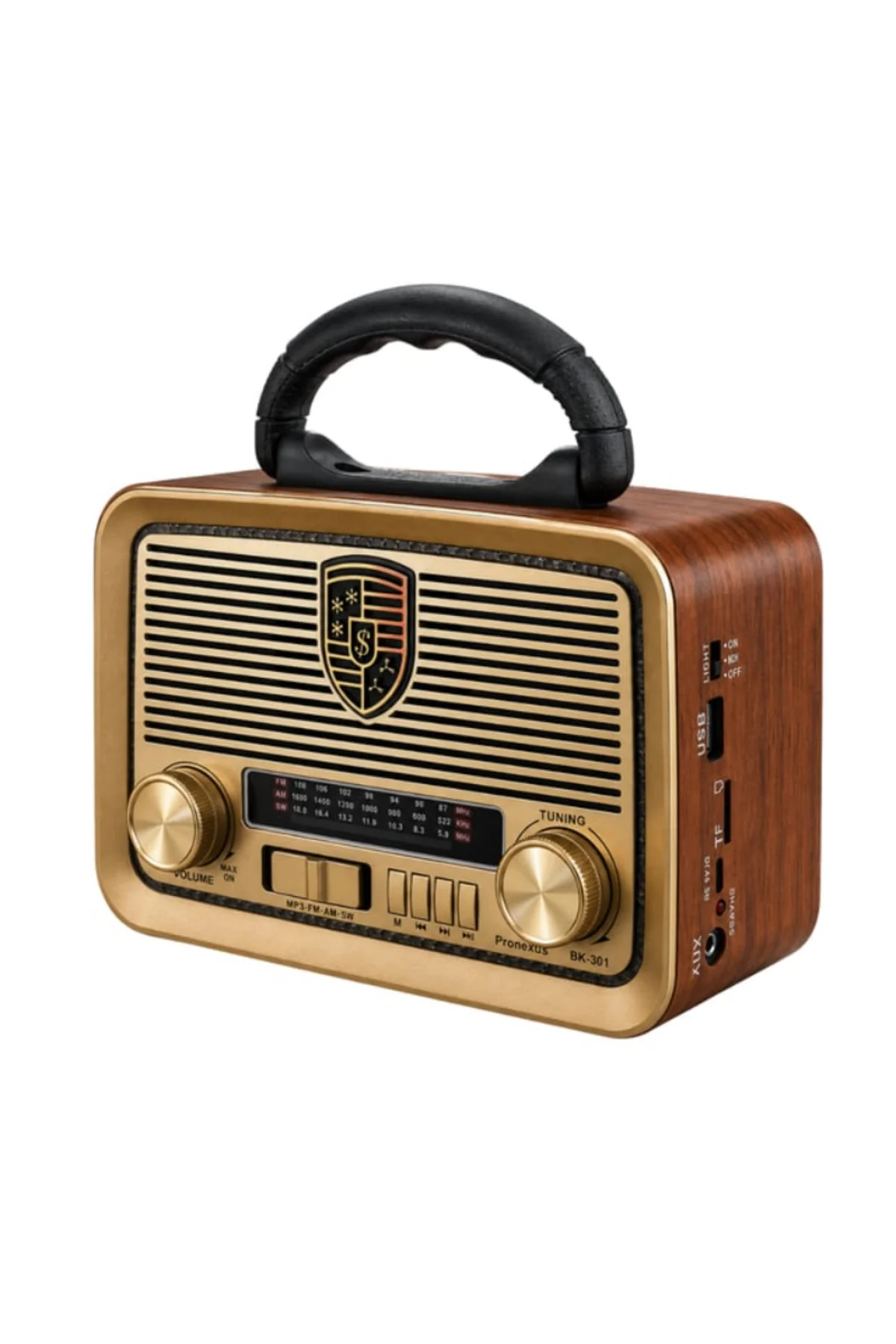 Solar Panelli LED Fenerli FM Radyo - Nostaljik Tasarım - Şarjlı - Bluetooth Özellikli Solar Panelli LED Fenerli FM Radyo - Nostaljik Tasarım - Şarjlı - Bluetooth Özellikli - Görsel 4