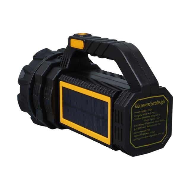 Solar Şarjlı El Feneri Uzun Mesafe Işıldak MX-W5190-P50 (4741)
