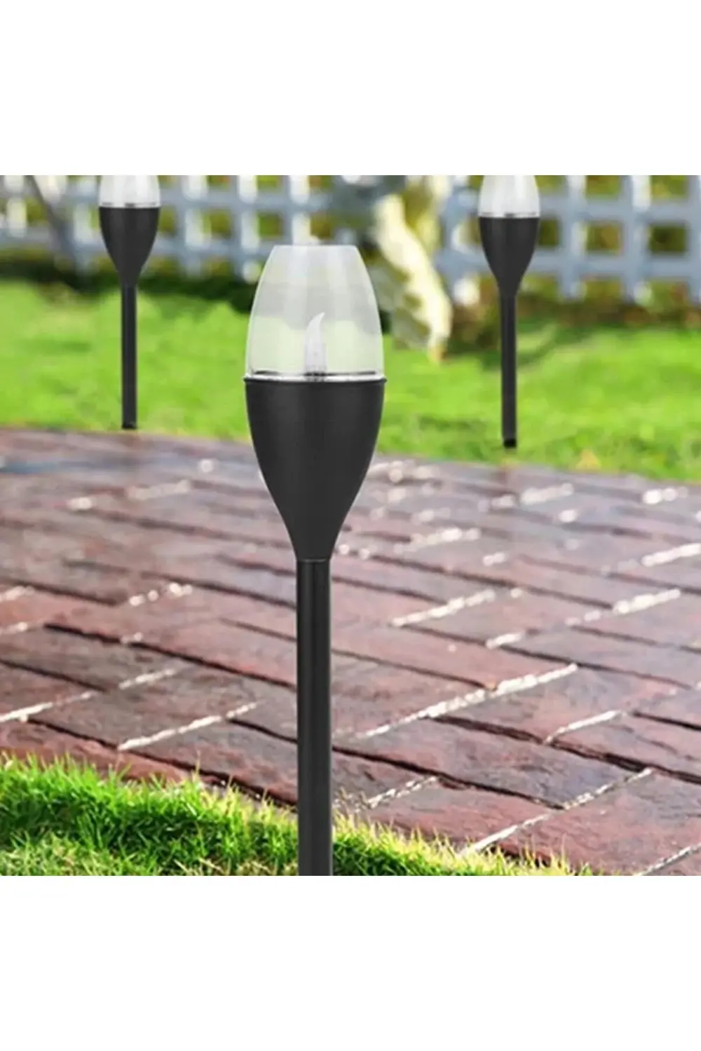 solar technology 2 Adet Güneş Enerjili, Titreyen Mum Efektli, Ayd