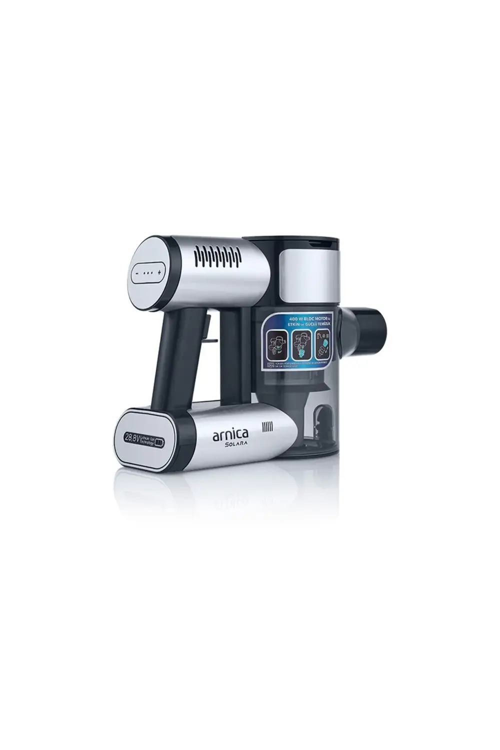 Arnica Solara Şarjlı Dik Süpürge