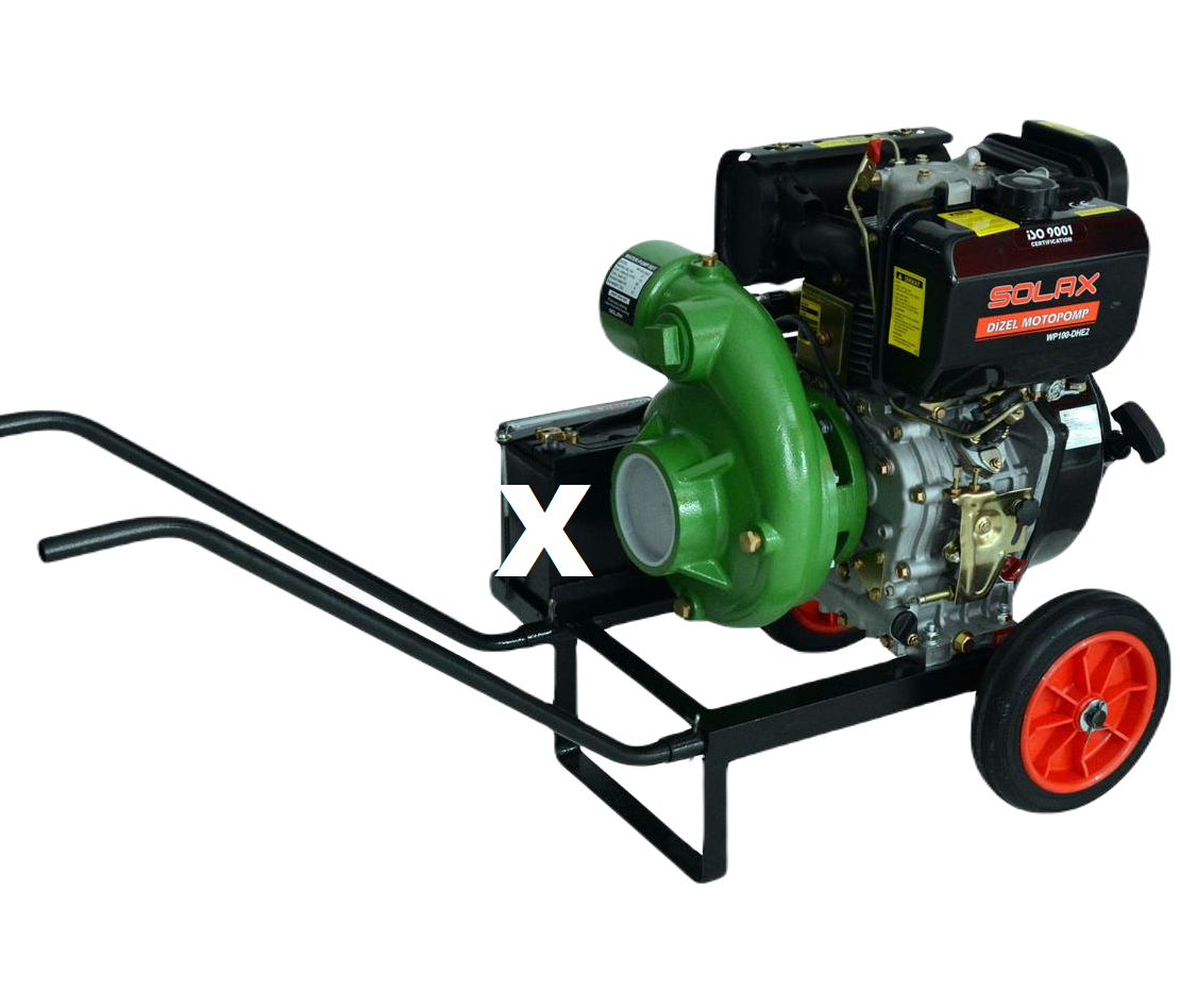 Solax SDP-4YN Dizel Marşlı Su Motoru 4x4