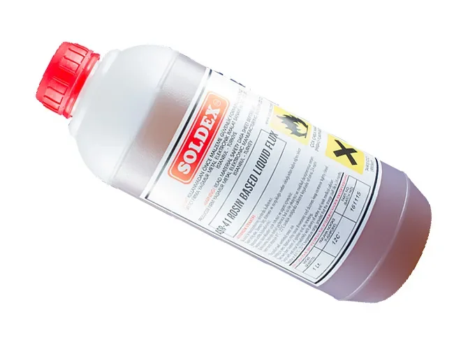 Soldex ASR41 1 LT - Reçine Bazlı Kırmızı Lehim Suyu