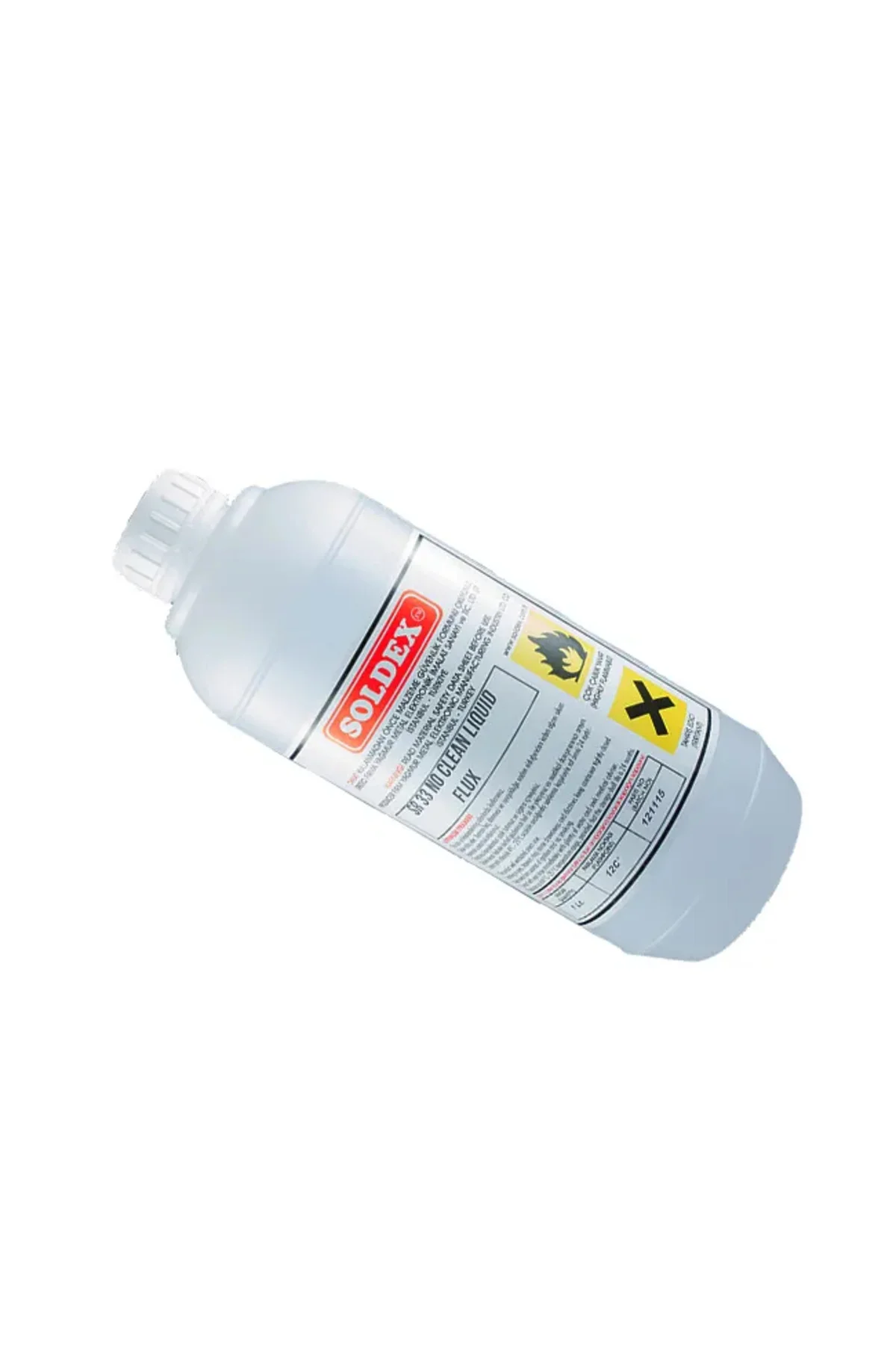 Soldex No Clean Flux 1 LT SR33 - Temizleme Gerektirmeyen Lehim Su