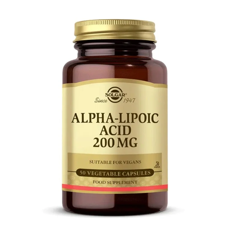 Solgar Alpha Lipoic Acid 200mg 50 Kapsül Fiyatı, Yorumları ve Özellikleri