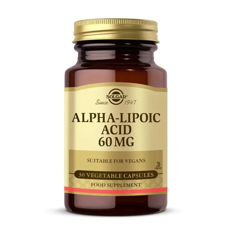 Solgar Alpha Lipoic Acid 60mg Vegi Kapsül 30lu Fiyatı, Yorumları ve Özellikleri