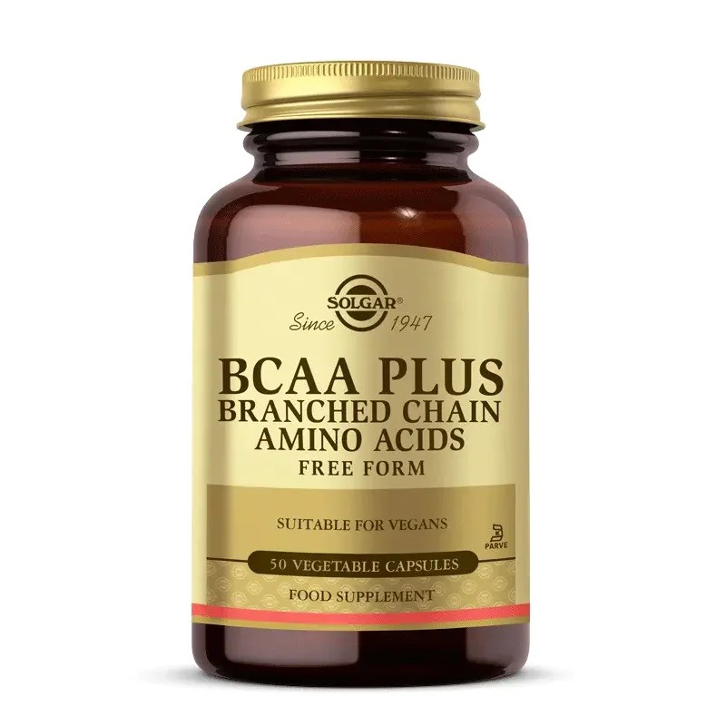 Solgar BCAA Plus 50 Vegi Kapsül Solgar BCAA Plus 50 Vegi Kapsül Fiyatı, Yorumları ve Özellikleri